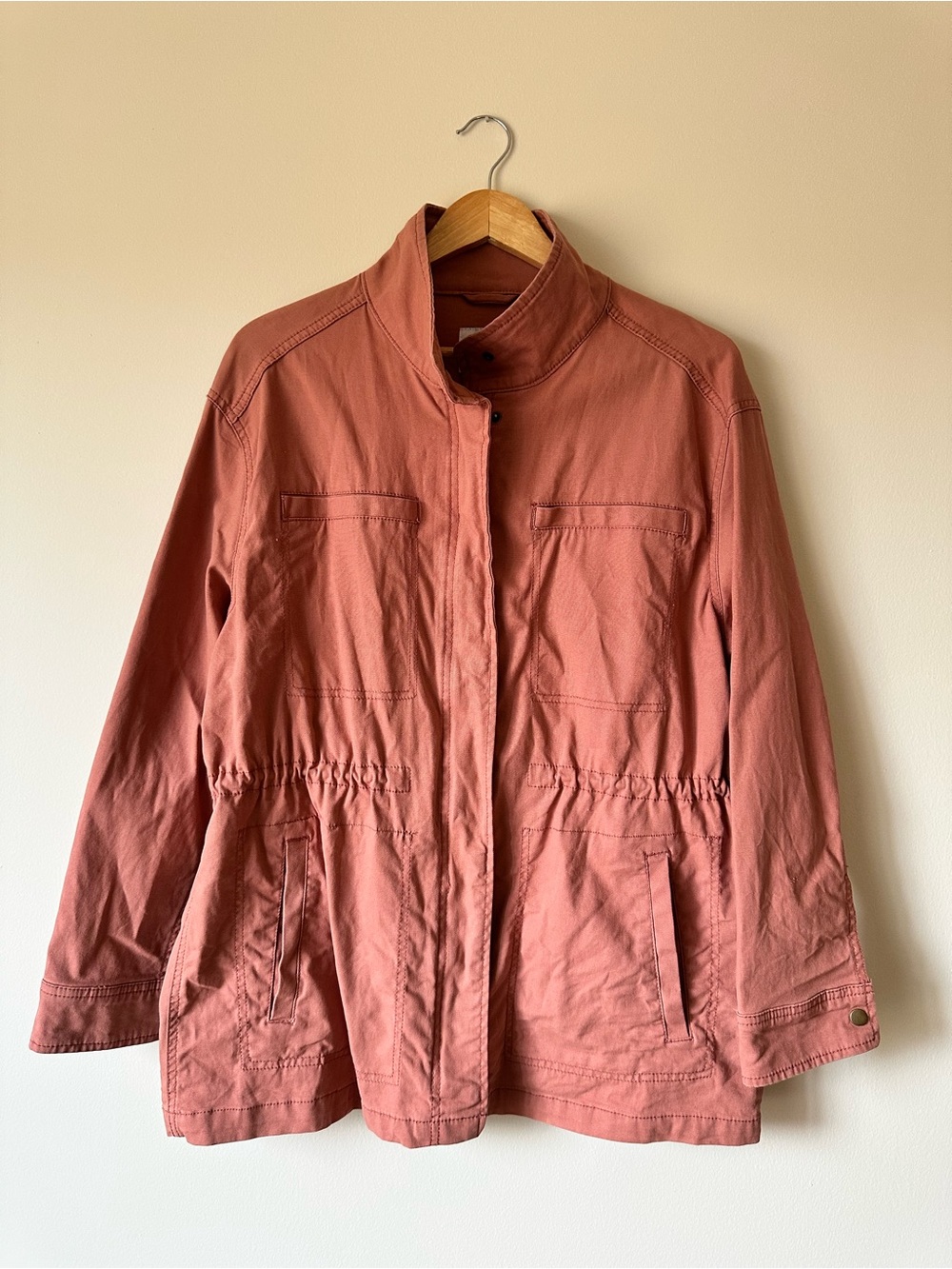 Old Navy Women's Dusty Rose Utility Jacket